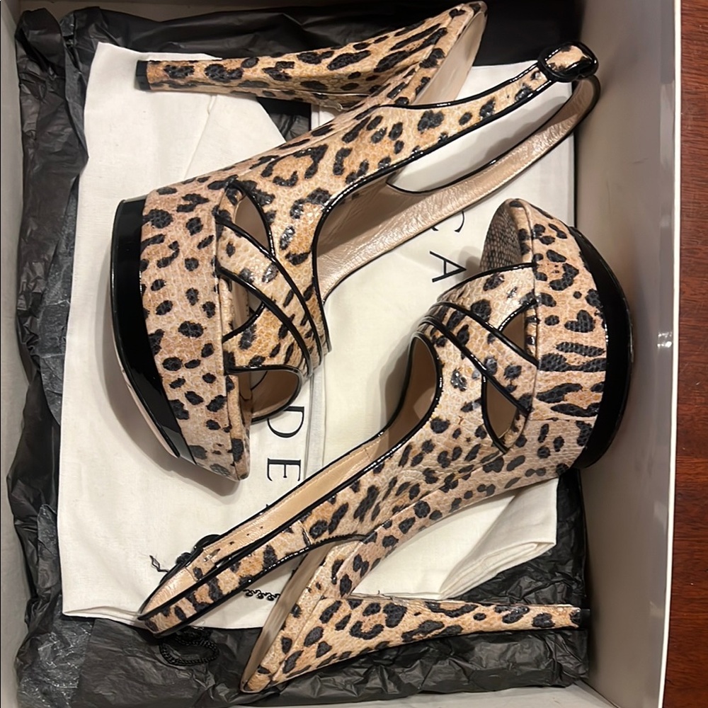 CASADEI Leopard Print Women's Heels